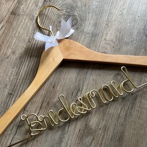 Bridesmaid wedding hangers